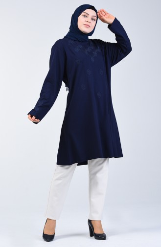 Navy Blue Tunics 6043-01