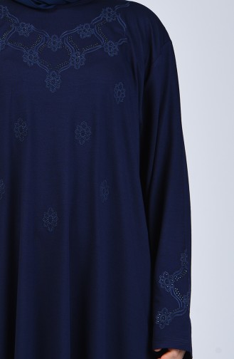 Navy Blue Tuniek 6043-01