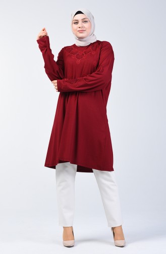 Claret red Tuniek 6043-05