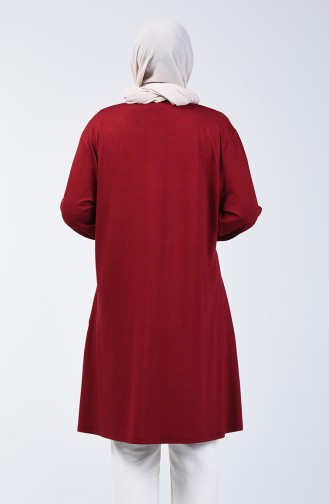 Claret red Tuniek 6043-05