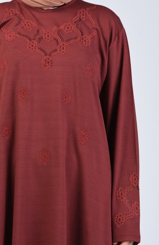 Tobacco Brown Tuniek 6043-08