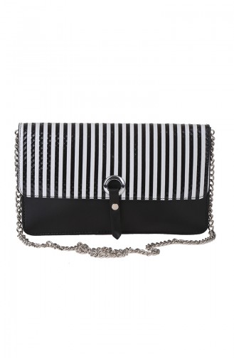 Sac Pour Femme M389-03 Noir Blanc 389-03