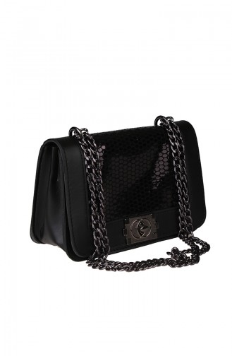 Women´s Cross Shoulder Bag M391-01 Black 391-01
