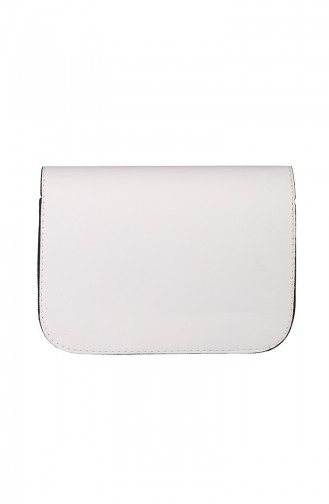 White Shoulder Bag 393-105