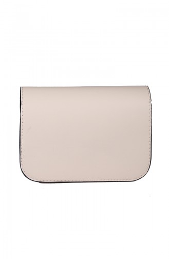 Damen Kreuz Schultertasche M393-116 Creme 393-116