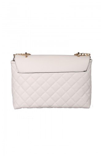 Damen Kreuz Schultertasche M394-116 Creme 394-116