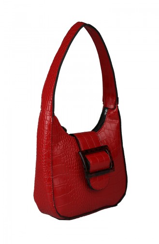 Damen Kreuz Schultertasche M395-55 Rot 395-55