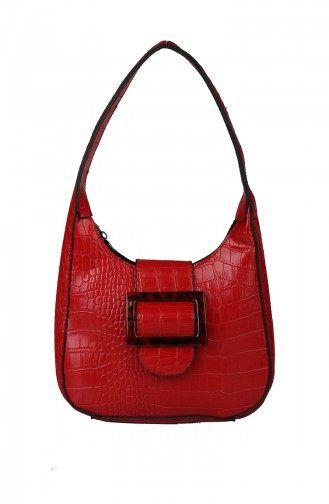 Damen Kreuz Schultertasche M395-55 Rot 395-55