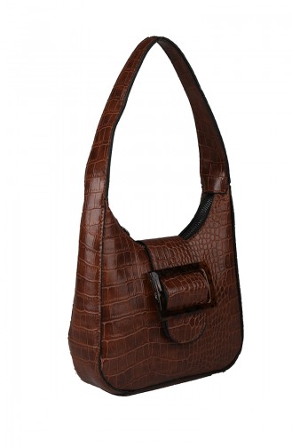 Tobacco Brown Shoulder Bag 395P-91