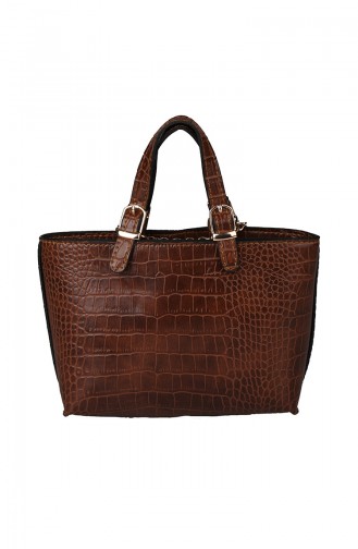 Tobacco Brown Shoulder Bag 396-91