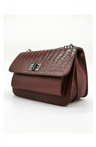 Claret red Shoulder Bag 4102-17