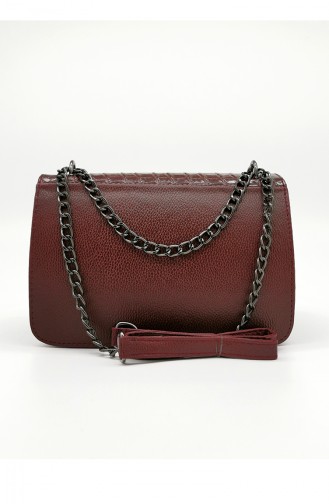 Claret red Shoulder Bag 4102-17