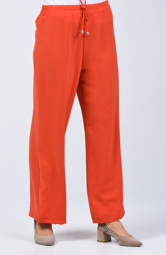 Pantalon Large Tissu Aerobin 0911-02 Corail 0911-02