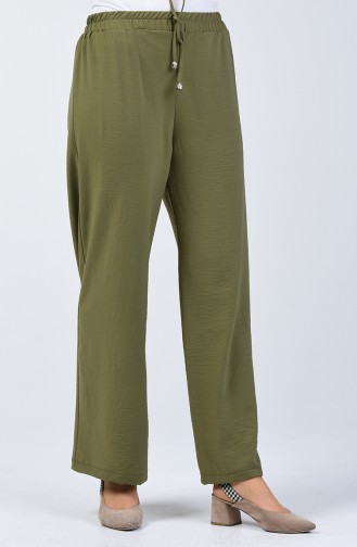 Pantalon Large Tissu Aerobin 0911-07 Khaki 0911-07