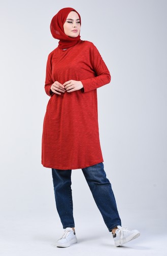 Yarasa Kol Tunik 8027B-01 Bordo