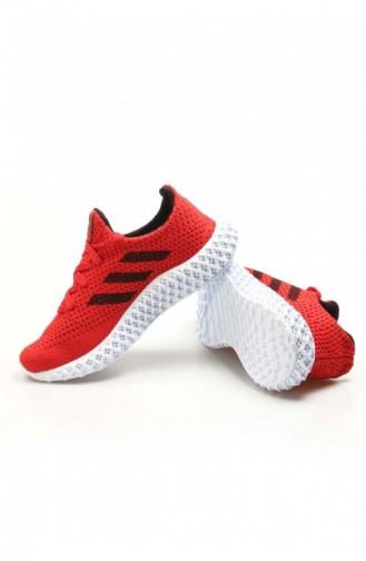 Fast Step Spor Ayakkabı Kırmızı Sneaker Ayakkabı 930Zafs4