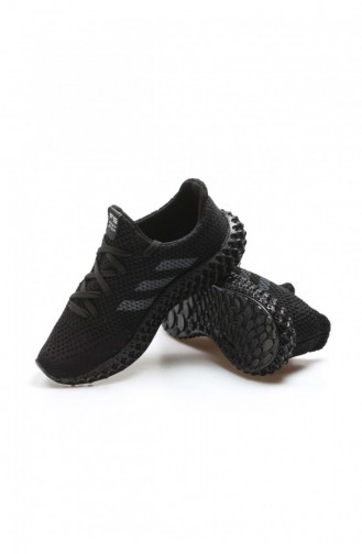 Fast Step Spor Ayakkabı Siyah Sneaker Ayakkabı 930Zafs4