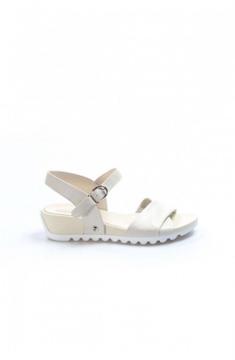 White Summer Sandals 009ZA6059-16782279