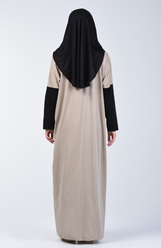 Black Praying Dress 0910B-01