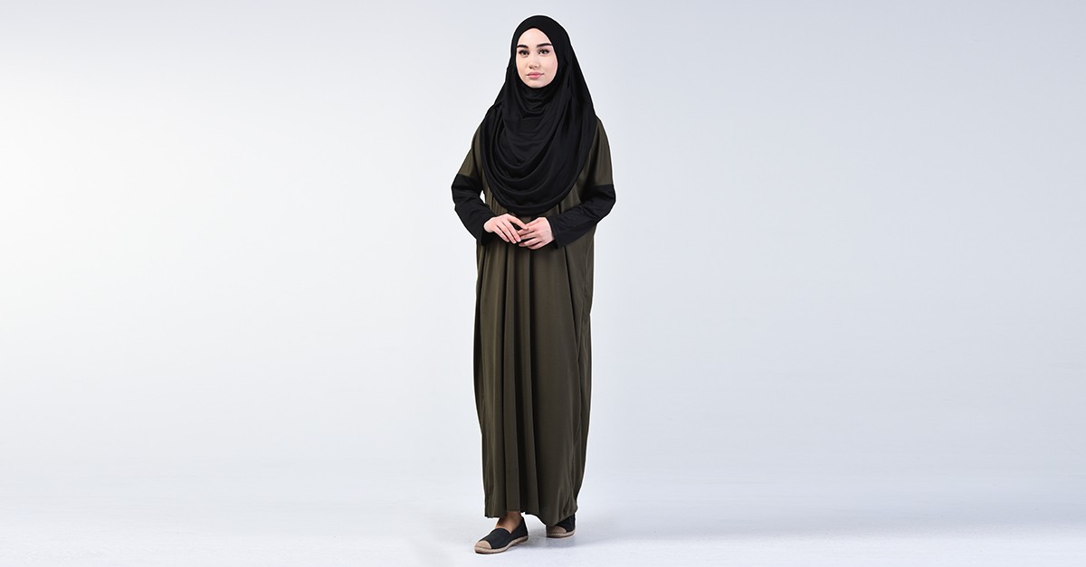 Robe de Prière Khaki 0910-02 | Sefamerve