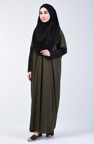 Khaki Praying Dress 0910B-02