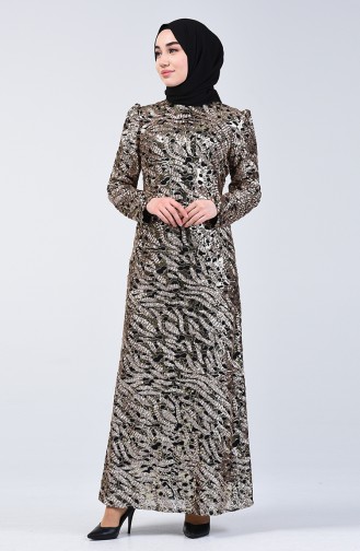 Robe de Soirée 7294-01 Cuivre 7294-01