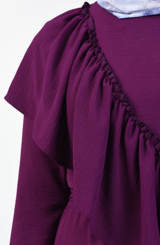 Purple İslamitische Jurk 0046-01