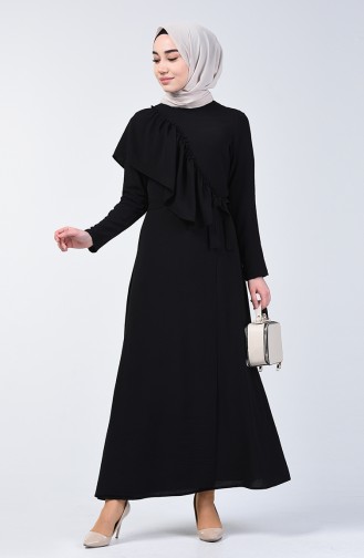 Black İslamitische Jurk 0046-07