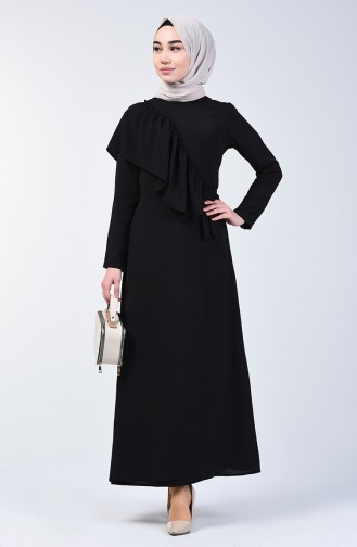 Black İslamitische Jurk 0046-07