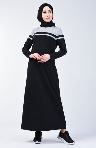 Fabric Garni Sports Dress 1900-01 Black 1900-01