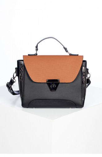 Women s Cross Shoulder Bag 3021K-01 Black 3021K-01