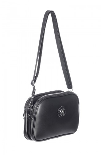 Sac à Bandoulière Croisé Pour Femme 3023-01 Noir 3023-01