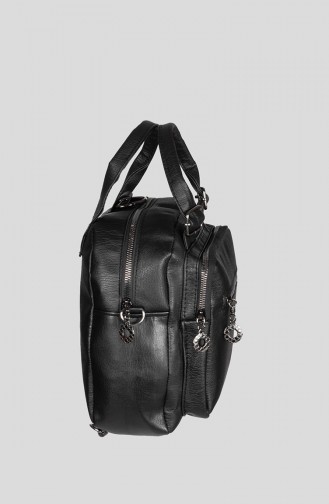 Sac à Bandoulière Croisé Pour Femme 7000-01 Noir 7000-01