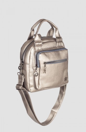 Damen Kreuz Schultertasche 7000-11 Platinum 7000-11