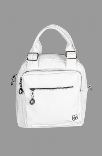 White Shoulder Bag 7000-14