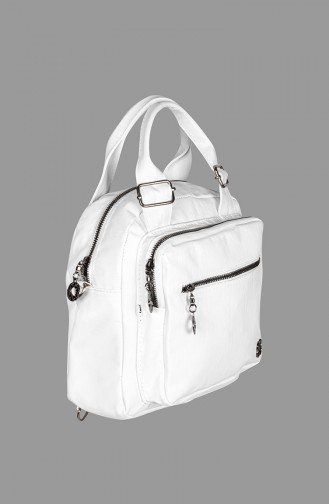 Ladies Cross Shoulder Bag 7000-14 white 7000-14