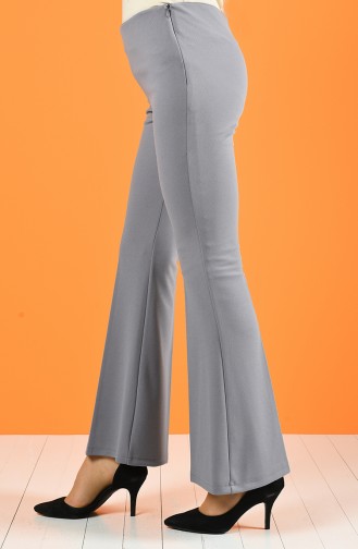 Pantalon à Pattes D éléphant 4086-01 Gris 4086-01