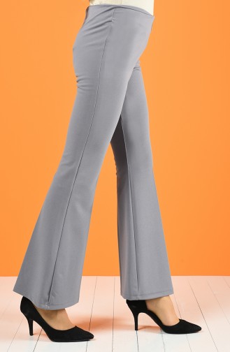 Pantalon à Pattes D éléphant 4086-01 Gris 4086-01