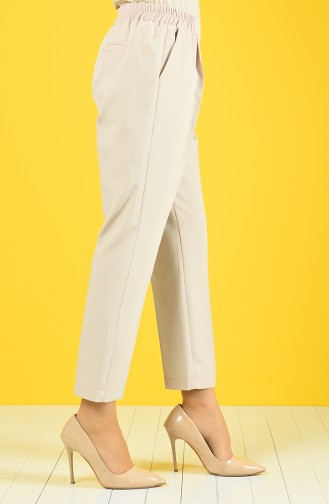 Straight Classic Pants 4087-02 Stone 4087-02