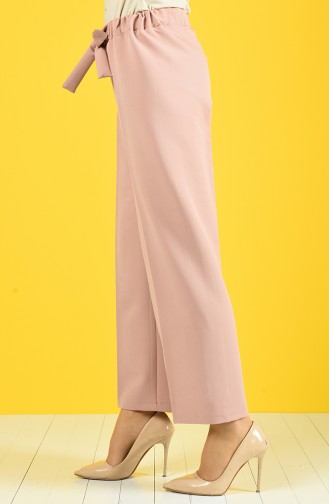 Belted Baggy Pants 4089-02 Powder 4089-02