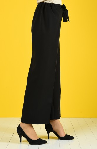 Belted Baggy Pants 4089-03 Black 4089-03