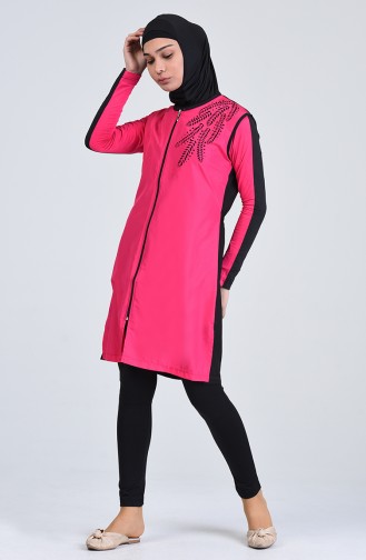 Fuchsia Swimsuit Hijab 1880-03