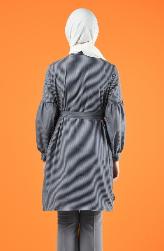 Striped Tunic with Belt 1429-01 Smoked 1429-01