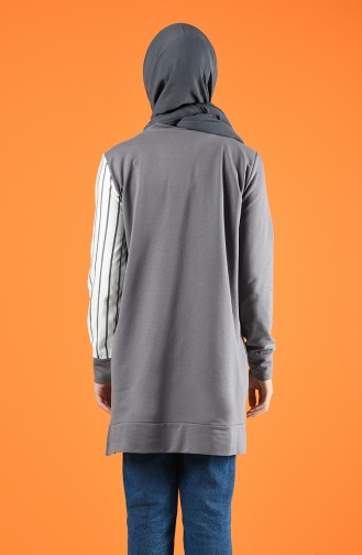 Tunique Sport à Rayures  0847-05 Gris 0847-05