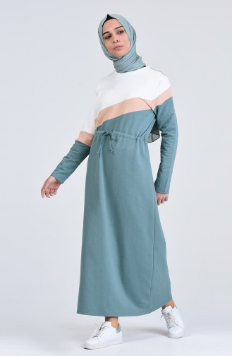 Topped Sport Long Tunic 0850-02 Almond Green 0850-02