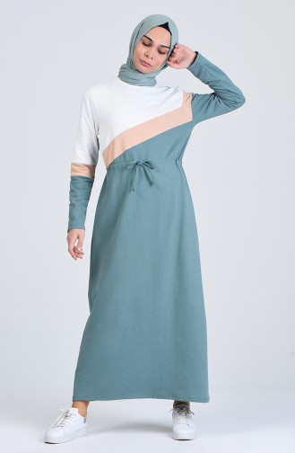 Topped Sport Long Tunic 0850-02 Almond Green 0850-02