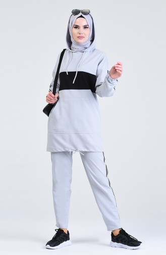 Gray Trainingspak 0838-04