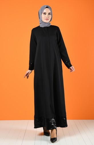 Abayas Noir 8071-01