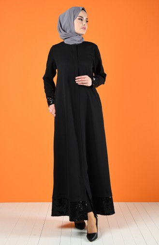 Schwarz Abayas 8071-01