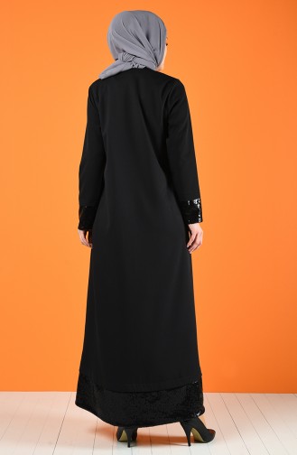 Abayas Noir 8071-01